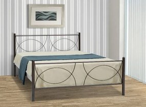 Κρεβάτι Κούπα1 για στρώμα 150χ200 διπλό με επιλογή χρώματος