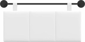 vidaXL Κρεμαστό Κεφαλάρι Λευκός ύφασμα