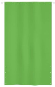 vidaXL Διαχωριστικό Βεράντας Ανοιχτό Πράσινο 140x240 εκ. Ύφασμα Oxford