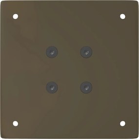 vidaXL Πόδια Κονσόλας 4 τεμ. από Φυσικό Ατσάλι 72 εκ. Ατσάλι