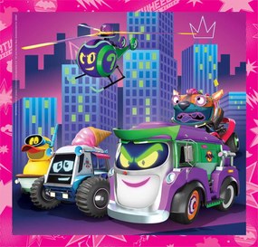 Clementoni Παιδικό Παζλ Super Color Batwheels 3x48 τμχ