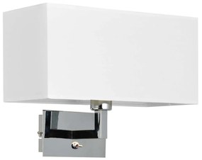 Φωτιστικό Τοίχου Mix &amp; Match V29232WWC White Metal, Fabric