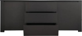 Μπουφές Kalya pakoworld σε ανθρακί απόχρωση 220x49x89.5εκ