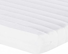 vidaXL Στρώμα Αφρού 7 Ζωνών Σκληρότητα 20 ILD Λευκό 80x220 εκ.