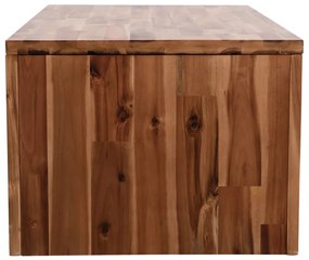 vidaXL Τραπεζάκι Σαλονιού 90 x 50 x 37,5 εκ. από Μασίφ Ξύλο Ακακίας