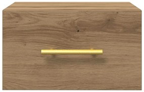 vidaXL Κομοδίνο 2 pcs artisan δρυς 35 x 35 x 20 εκ Επεξεργασμένο ξύλο