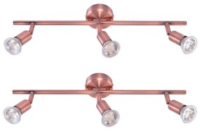 Φωτιστικό Οροφής - Σποτ SE 140-C3 (x2) Saba Packet Copper adjustable spotlight+