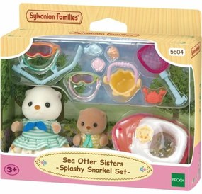 Αρθρωτό Σχήμα Sylvanian Families Las hermanas nutrias marinas Zώα