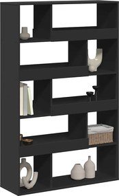 vidaXL Βιβλιοθήκη Μαύρη 100x33x156,5 εκ. από Επεξεργασμένο Ξύλο