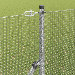 vidaXL Συρματόπλεγμα Σταθερού Εδάφους 50 x 1,6 m Γαλβανισμένος Χάλυβας