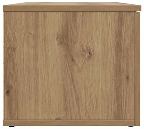 vidaXL ντουλάπι τηλεόρασης  Artisan Oak 80x34x30 cm Κατασκευασμένο ξύλο