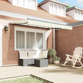 vidaXL Σκηνίτσα Αναδιπλούμενη Κρεμ 300 x 200 cm ύφασμα