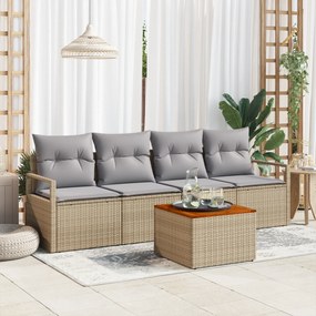vidaXL Σετ Σαπονιού Κήπου 5 pcs Beige, ανοιχτό γκρι Μεγάλο