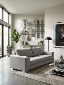 Καναπές Fantasy Τριθέσιος-Gkri Anoixto-230φ 90β εκ.