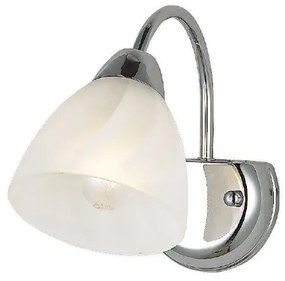 Φωτιστικό Τοίχου Primary DLX7391W White Metal, Glass