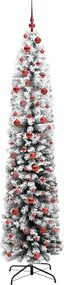 vidaXL Τεχνητό Χριστουγεννιάτικο Δέντρο με 300 LED Πράσινο 210 cm