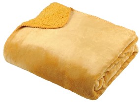 Κουβέρτα Καναπέ Fleece (130x160) S-F Toronto Mutarde P2A724003
