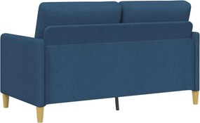 vidaXL Καναπές με Αποθήκευση Μπλε 152 x 78 x 87 εκ Πολυεστέρας