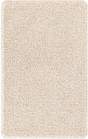 vidaXL Αντιολισθητικό μαξιλάρι μπάνιου Κρεμ 50 x 80 cm PP