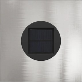 vidaXL Ηλιακό LED Φως Δρόμου 2 pcs Θερμό λευκό 18 x 18 x 50 εκ.