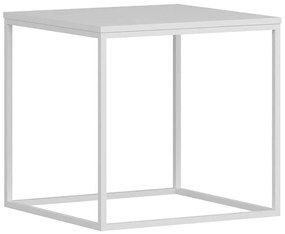 Τραπεζάκι Βοηθητικό Basak 506MNR1210 52x50x50cm White