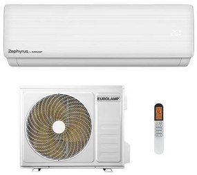 Κλιματιστικό 9000BTU Wifi DC Inverter R32Zephyrus 300-28020 Eurolamp-300-28020-Λευκό 300-28020