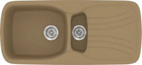 Sanitec Classic 309 (97×51) - Γρανιτένιος νεροχύτης - Metallic COFFE