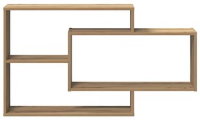 vidaXL Ράφι τοίχου Artisan Oak 104x20x58,5 cm Κατασκευασμένο ξύλο