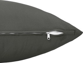 vidaXL Κάλυμμα Μαξιλαριού 2 pcs HEERLEN Ανθρακί 45 x 45 cm Πολυεστέρας