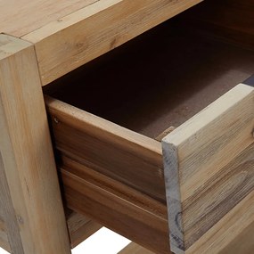 vidaXL Τραπέζι Κονσόλα 82 x 33 x 73 εκ. από Μασίφ Ξύλο Ακακίας