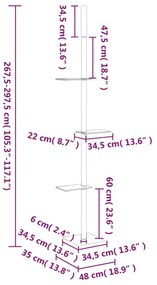 ΓΑΤΟΔΕΝΤΡΟ ΠΑΤΩΜΑ ΩΣ ΟΡΟΦΗ ΚΡΕΜ 267,5 - 297,5 ΕΚ. 171705