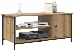 vidaXL Ντουλάπι TV artisan δρυς 100 x 40 x 45 cm Επεξεργασμένο ξύλο
