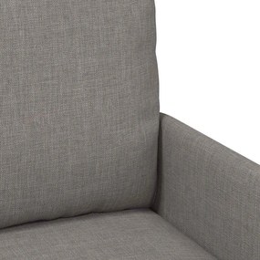 vidaXL Καναπέδες με μαξιλάρι 110cm Taupe Κόντρα πλακέ