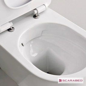 Scarabeo Moon 5524 Clean Flush - Κρεμαστή λεκάνη 45 εκ