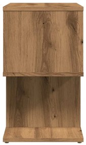 vidaXL Κομοδίνα 2 τεμ Artisan Oak 50x30x51,5 cm Κατασκευασμένο ξύλο