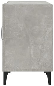 vidaXL Έπιπλο Τηλεόρασης Γκρι Σκυροδέματος 150x30x50 εκ. Επεξ. Ξύλο
