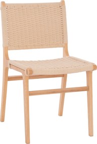 ΚΑΡΕΚΛΑ IGNACIO RUBBERWOOD ΣΧΟΙΝΙ ΦΥΣΙΚΟ HM9330.01 50X60X87Υεκ.
