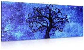 Εικόνα δέντρο της ζωής σε μπλε φόντο