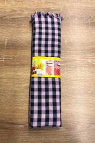 Stewehome τραπεζομάντηλο με μικρό καρό σχέδιο 140x140 cm