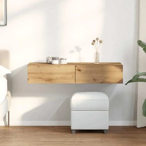 vidaXL Ράφι τοίχου με συρτάρια Δρυς Αρτιζίας Κατασκευασμένο ξύλο