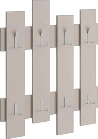 Κρεμάστρα τοίχου Wave Megapap χρώμα sandstone 64x4x81εκ.