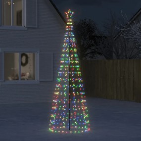 vidaXL Φωτιστικό Χριστουγ. Δέντρο Ακίδες 570 LED Πολύχρωμο 300 εκ.