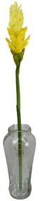 Τεχνητό Λουλούδι Τζίντζερ 4961-7 86cm Yellow Supergreens Πολυαιθυλένιο,Ύφασμα