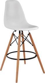 ΣΚΑΜΠΟ ΜΠΑΡ RENATA HM0173.01 ΛΕΥΚΟ 58x56x107Υ εκ.