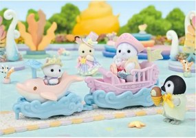 Playset Sylvanian Families Amusement Park Ride - Ride the Waves Πολύχρωμο