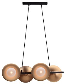 Φωτιστικό Οροφής Πολύφωτο Aca Layla HL4324P68BB Brass