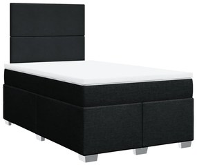 ΚΡΕΒΑΤΙ BOXSPRING ΜΕ ΣΤΡΩΜΑ ΜΑΥΡΟ 120X200 ΕΚ. ΥΦΑΣΜΑΤΙΝΟ 3292750