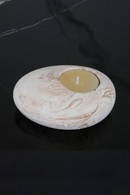 Stewehome Χειροποίητο κηροπήγιο από μπετόν 3x3x7 cm