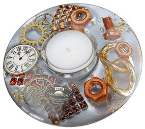 Θήκη Ρεσώ ArteLibre Steampunk Πολύχρωμο Γυαλί 5cm-05160773