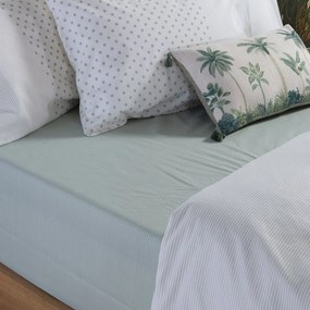 Σεντόνια Υπέρδιπλα (Σετ) Nef-Nef Homeware Smart Donter 26 Ecru - Green